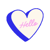 doracreativecorner heart hello hi hey Sticker