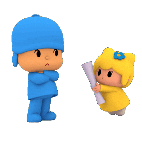 Rejected Come On Sticker by Pocoyo
