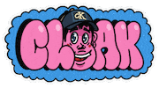 Pink Graffiti Sticker by cloakwork