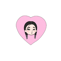 harunaendo0209 love heart pink kiss Sticker