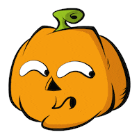 bonnyzed halloween pumpkin naughty zed Sticker