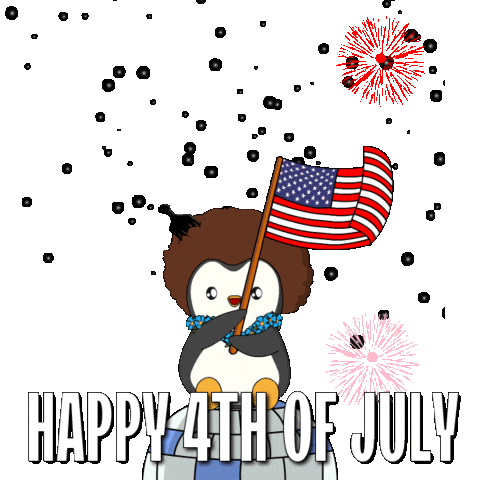 United States Usa Sticker by Pudgy Penguins