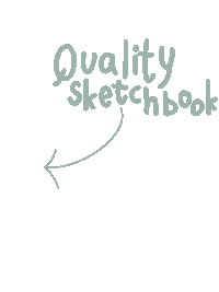 Sketchbook Sticker by Poppydesign