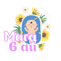 Aldey aldey алдей 6 ай мага 6 ай Sticker