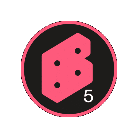 Level 5 Bb Sticker by Beyond Bouldering