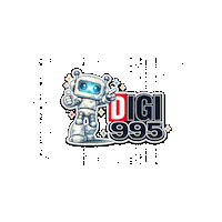 Space Adventure Futuristic Animation Sticker by Digi 995