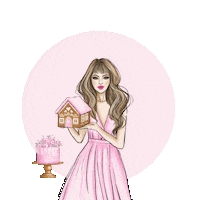 colectiidulci gingerbread macarons gingerbread house turta dulce Sticker