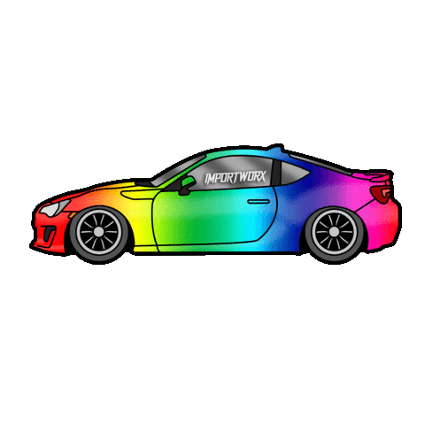 Cars Drift Sticker by ImportWorx