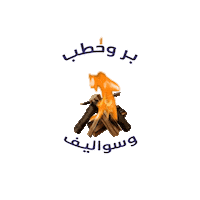 KAECEconomicCity winter night weather شتاء Sticker