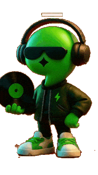 New Music Wow Sticker