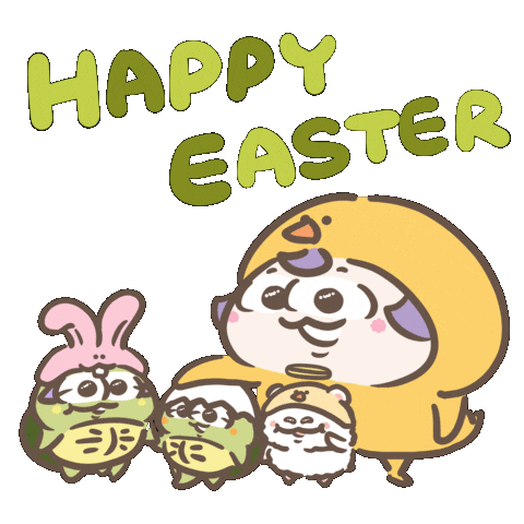 Rabbit Celebrate Sticker