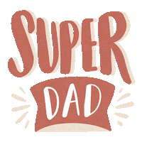 belarce super dad fathersday superdad Sticker