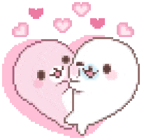 Pixel Love Sticker