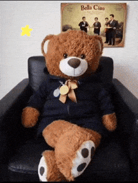 Happy Teddy Bear GIF