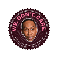 Get Serious Stephen A Smith Sticker by SiriusXM