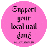 lerevebeautyspa nails girl boss le reve 661nails Sticker