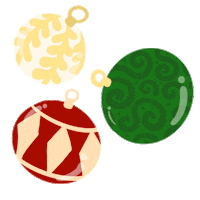 Decorate Christmas Tree Sticker by Demic