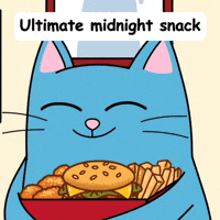 Fast Food Nopecat GIF