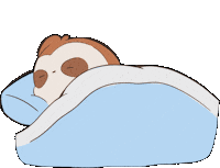 Wake Up Sleeping Sticker