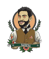 Barbershop Cagliari Sticker by Decandia_barbieria