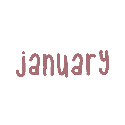 New Year Snow Sticker
