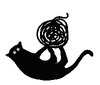 Black Cat Sticker