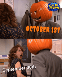 The Office Halloween GIF by Sou Eu Na Vida