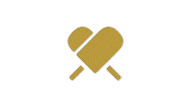 heart logo Sticker by Geloso Gelato