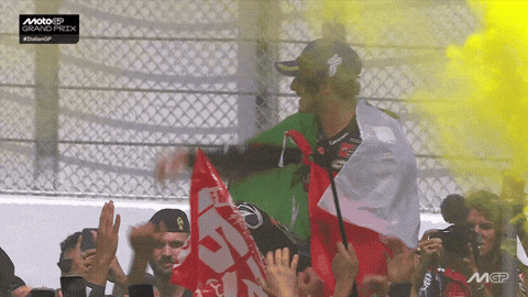 Italian Celebration GIF by MotoGP™