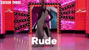 Sassy Rupauls Drag Race GIF by BBC Three