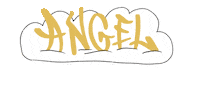 daisyhopebirchenough tag angel graffiti floating Sticker