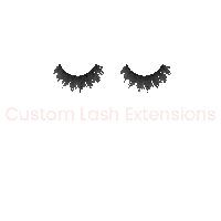 Custom Lash Extensions Sticker by Miller & Co Aesthetics