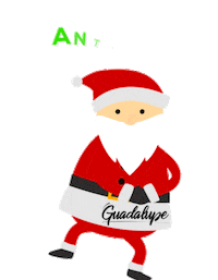 santa claus colombia Sticker by Guadalupepublicidad