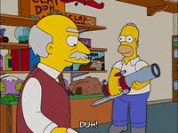 happy homer simpson GIF
