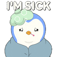 Sick Get Well Soon Sticker by Pudgy Penguins