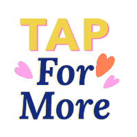 Tap For More Sticker by WildSkyMedia