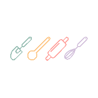 Cake Baking Sticker