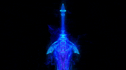 timenotspace loop sword particles timenotspace GIF