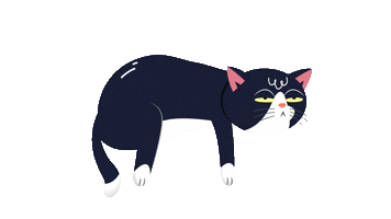 lofielgor music cat sleep chill Sticker
