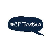 CFTrust cysticfibrosis cftrust cftruths cf truths Sticker