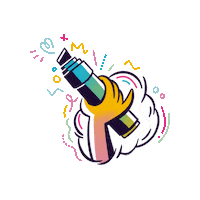 Klappe_auf  Sticker