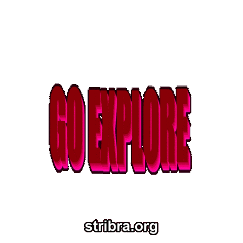 Neon Explore Sticker by stribra
