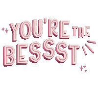 The Best Thank You Sticker