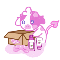 BAKABAKAMX pink kawaii skincare rosa GIF