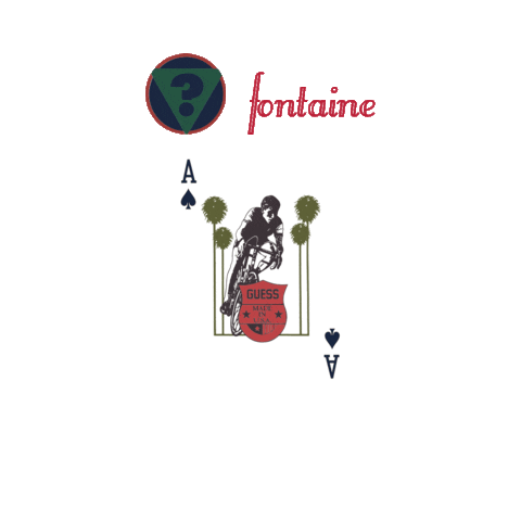 Playing Cards Sport Sticker by GUESS