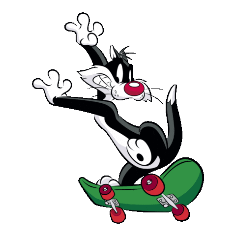 Cat Paris Sticker by Looney Tunes