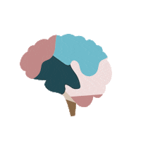 ocerebro thinking study brain mind Sticker