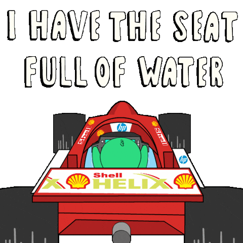 Racing Penguin Sticker by Abster