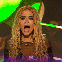 Happy Rita Ora GIF by The Masked Singer UK & The Masked Dancer UK