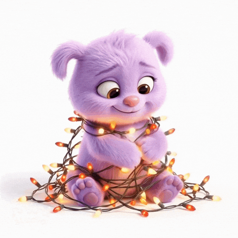 Decorating Merry Christmas GIF by The Fuzzlets